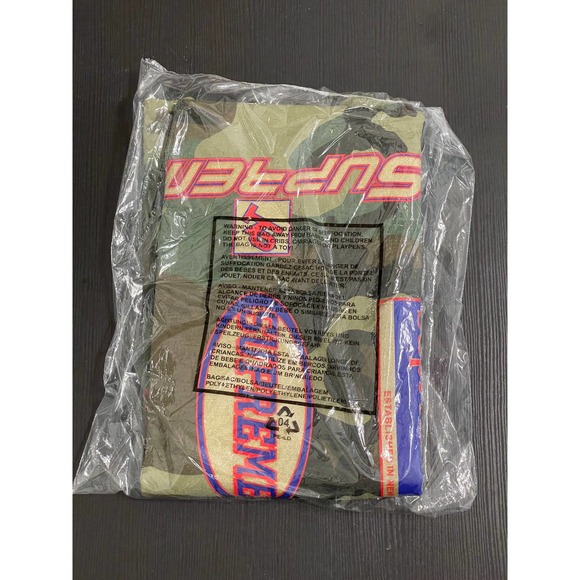 Supreme Multi Logos Tee Woodland Camo FW21 Size Large BRAND NEW RARE T-shirt - Picture 3 of 4